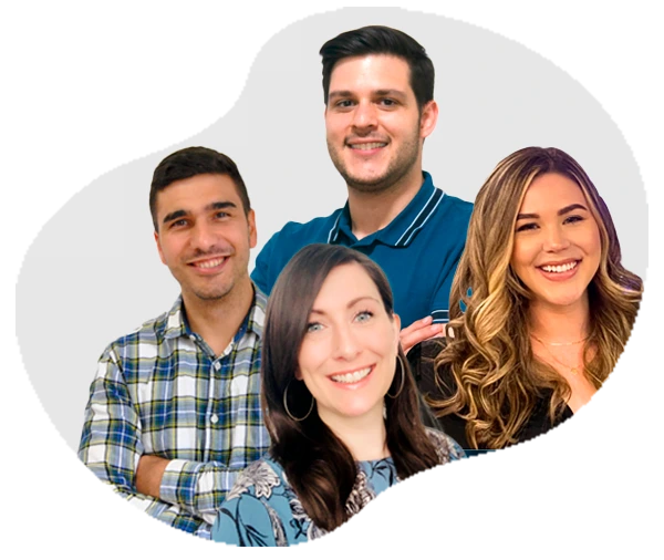 Friendly and diverse team members of BLC Spain, representing student support and international education in Madrid.